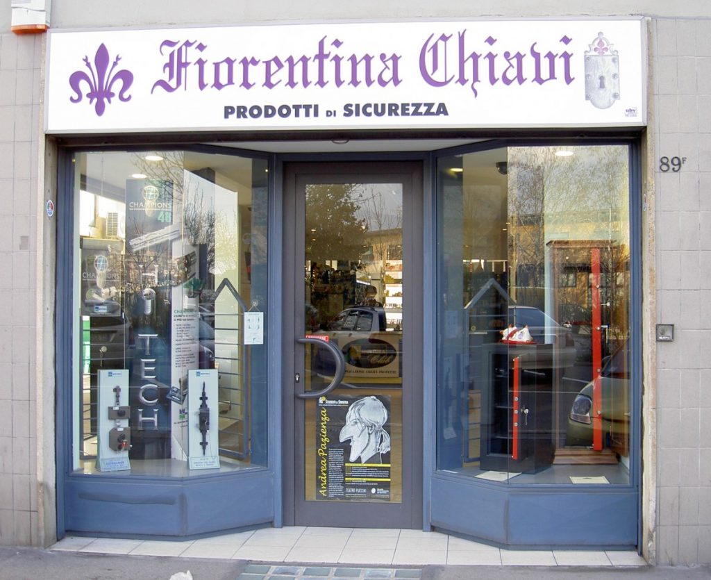 Negozio Fiorentina Chiavi a Firenze, Viale Guidoni 89/F